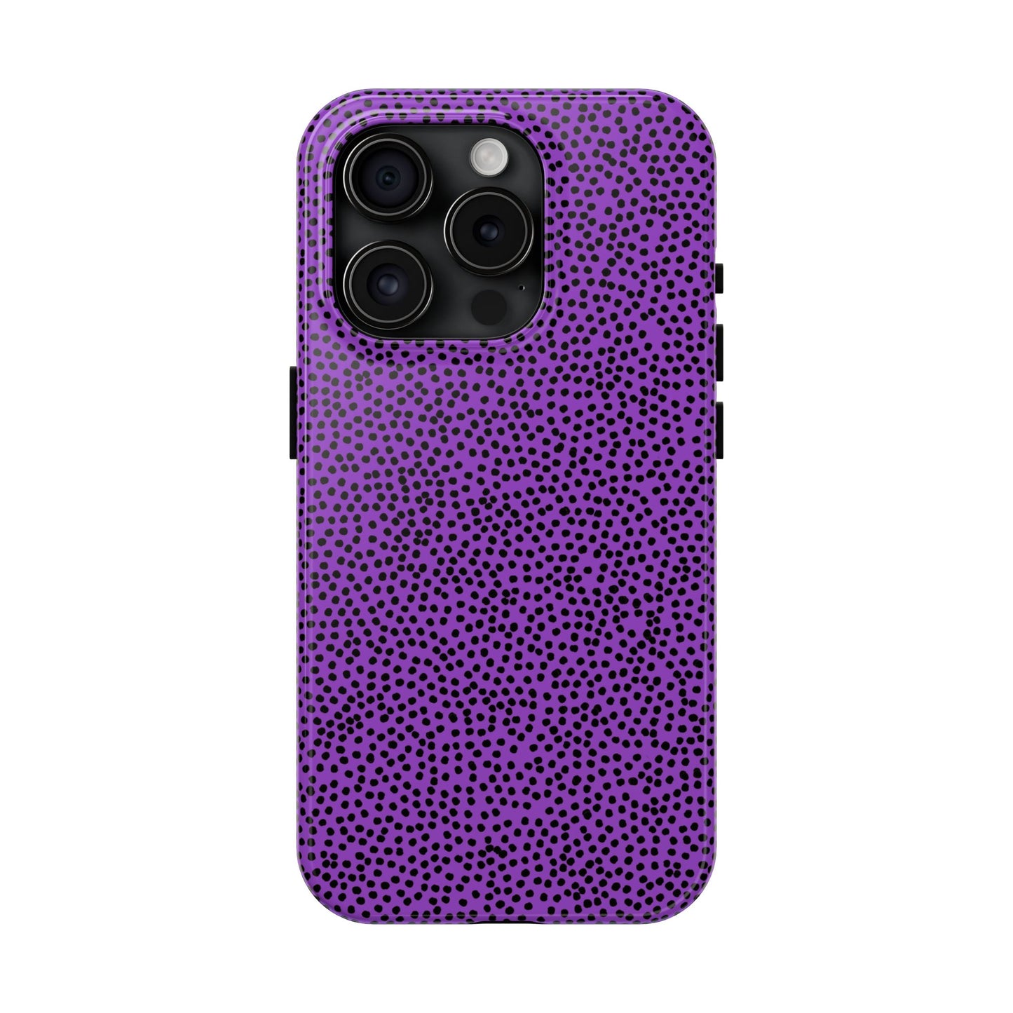 Gypsy Dots Purple / Black Phone Case