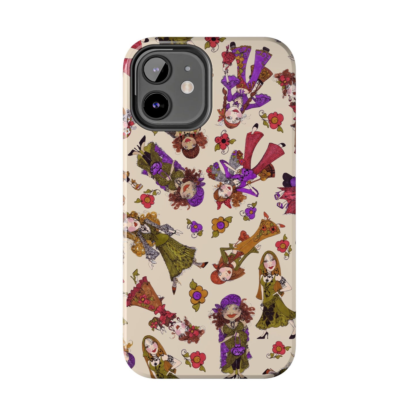 Tossed Gypsies Muslin Phone Case