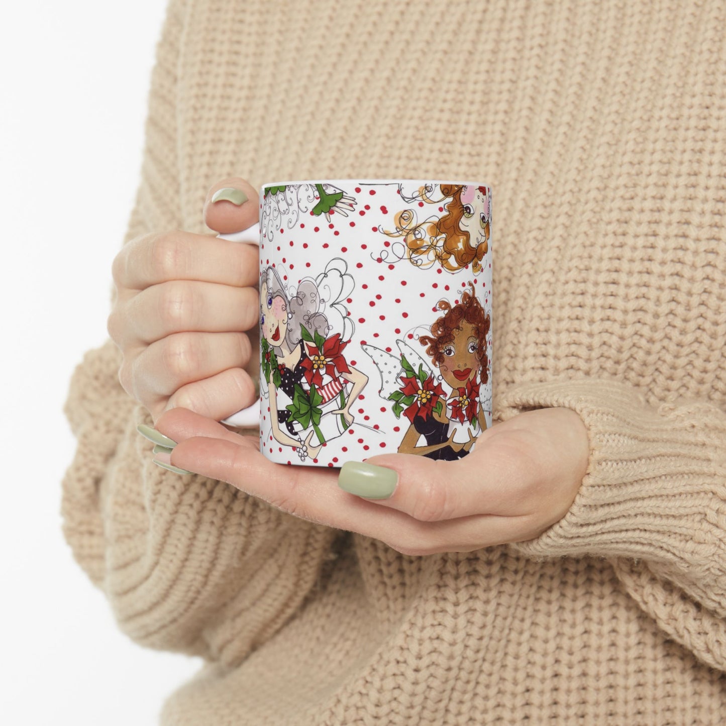 Fairy Toss White / Red Cup