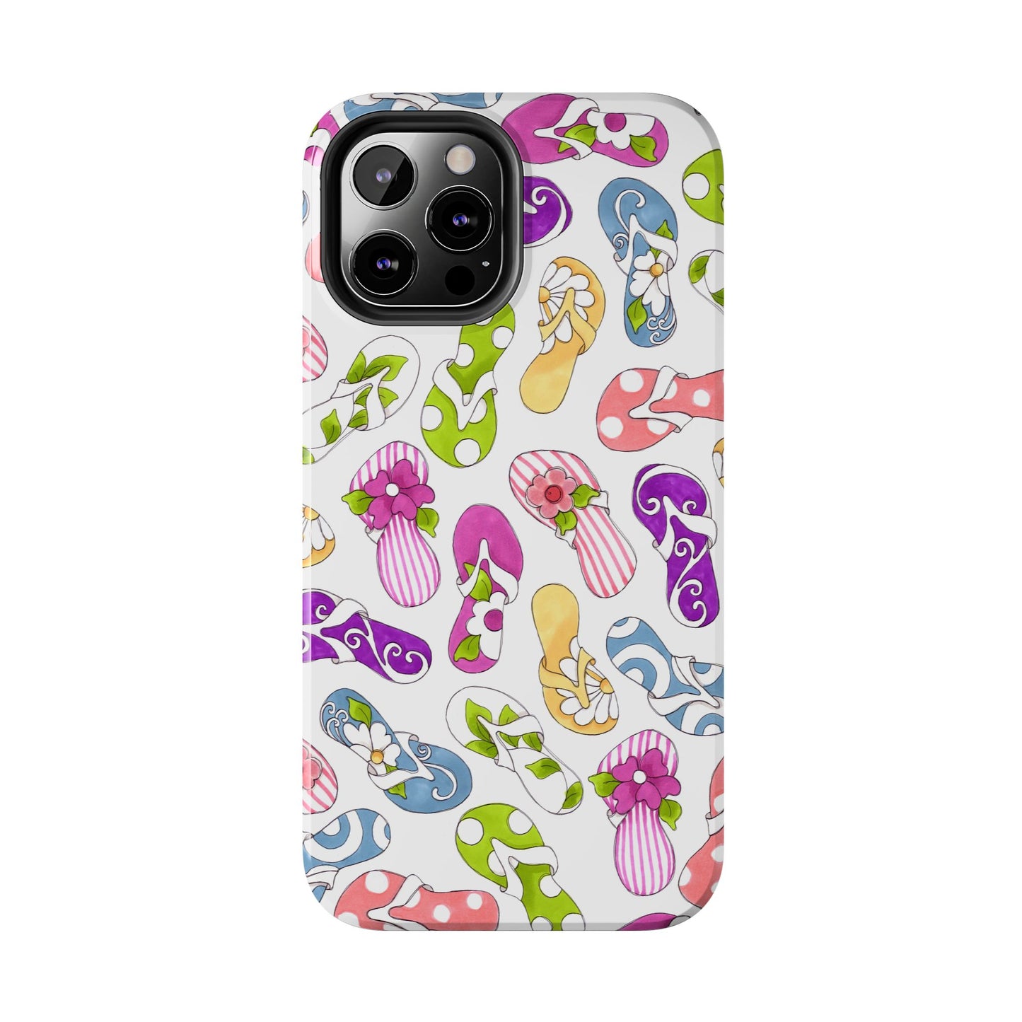 Flip Flops White Phone Case