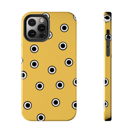 CD Dots Yellow / Black Phone Case