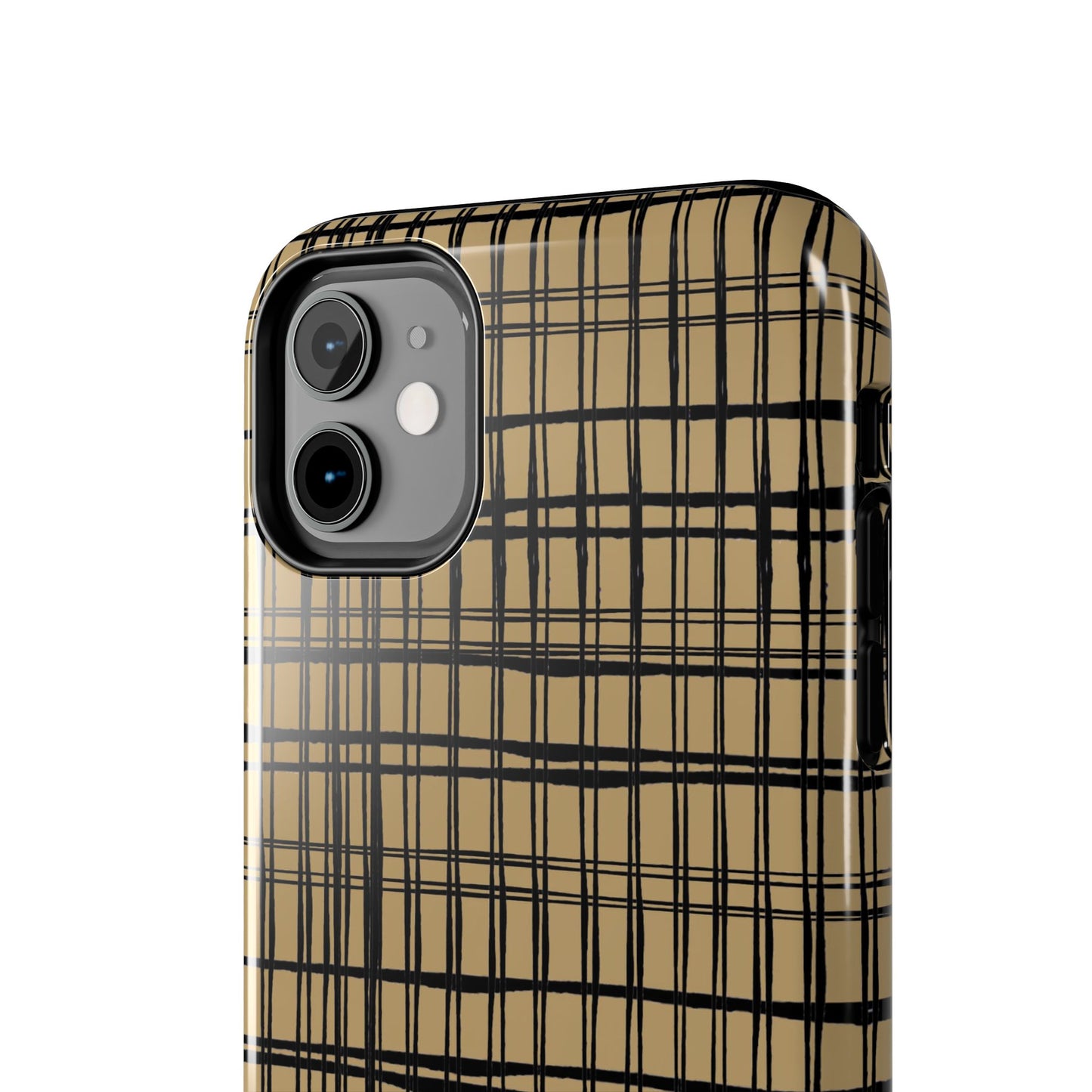 Doggie Fence Tan Phone Case