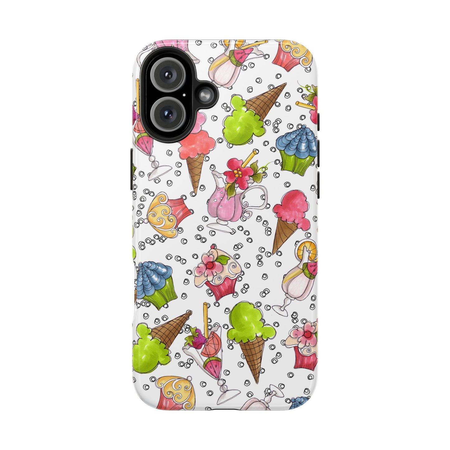 Resort Food White Phone Case