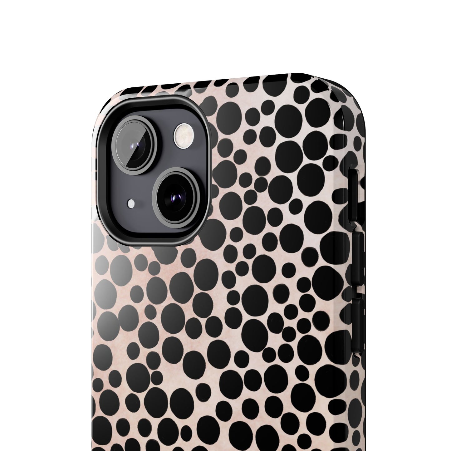 Felt Dots Pink Phone Case