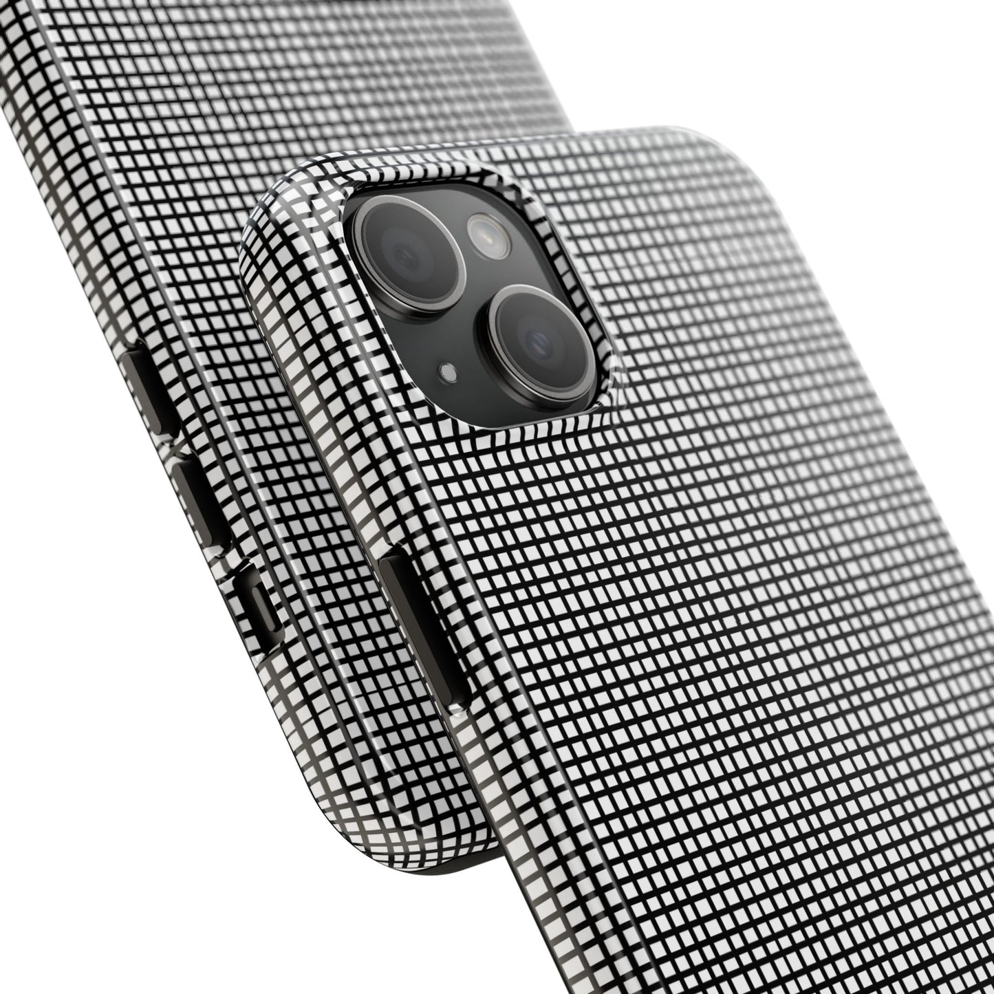 Window Pane White / Black Phone Case