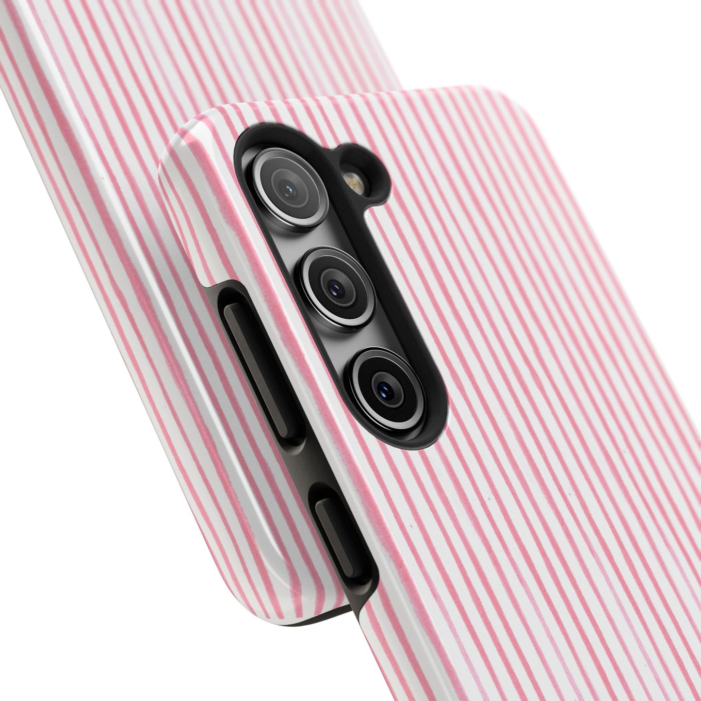 Candy Stripe White / Pink Phone Case