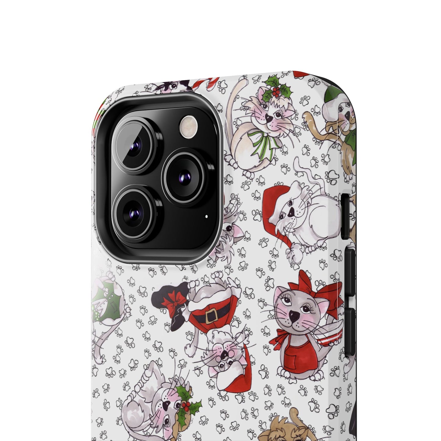 Kitty Blizzard White Phone Case