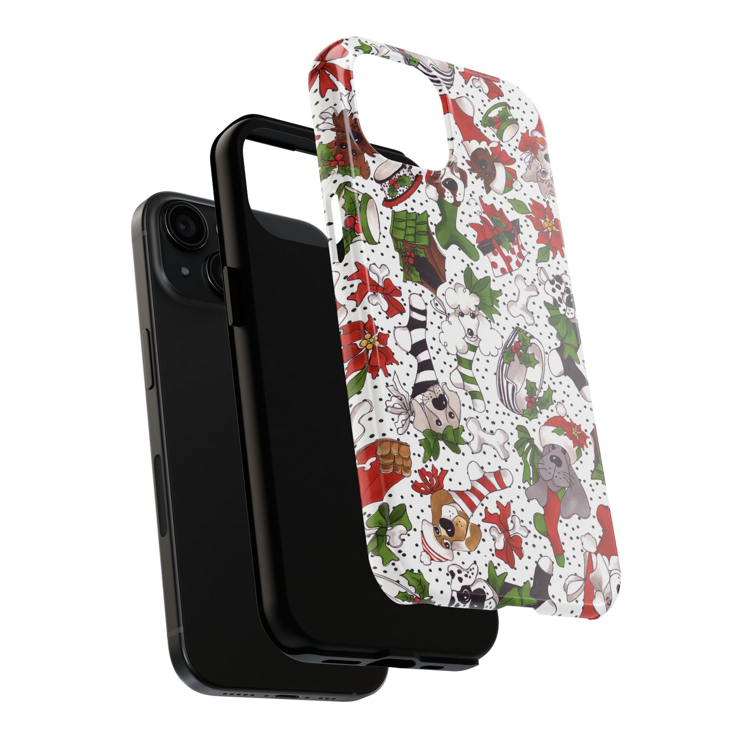 Holiday Fun Toss White Phone Case