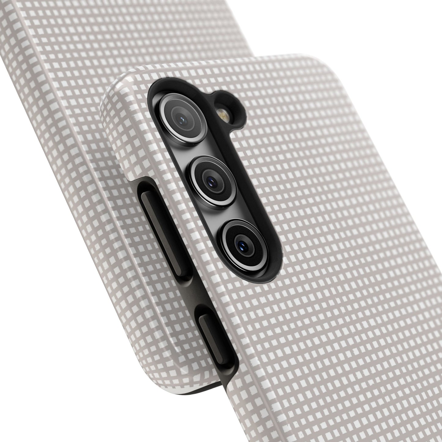 Chipper Check Gray Phone Case
