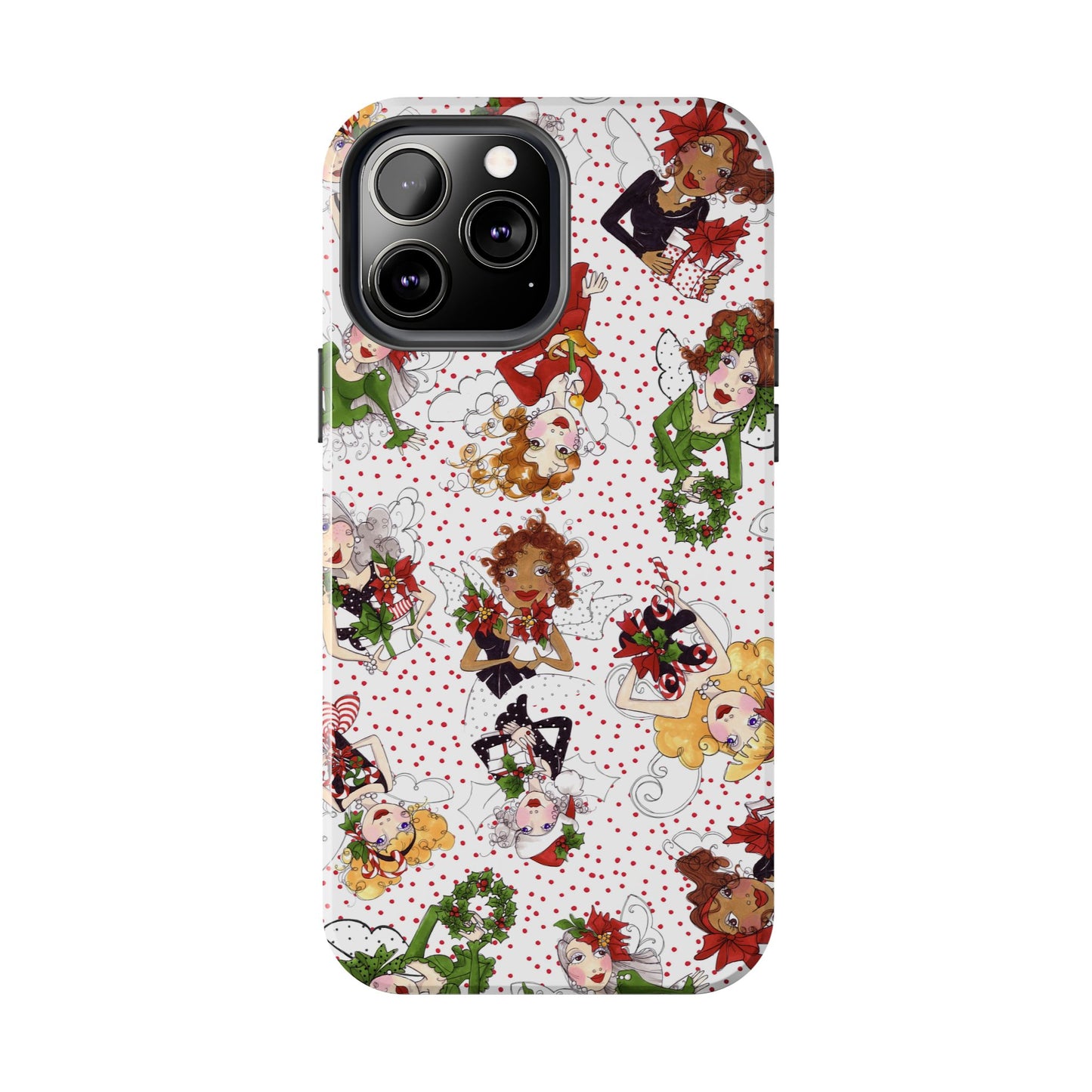 Fairy Toss White / Red Phone Case