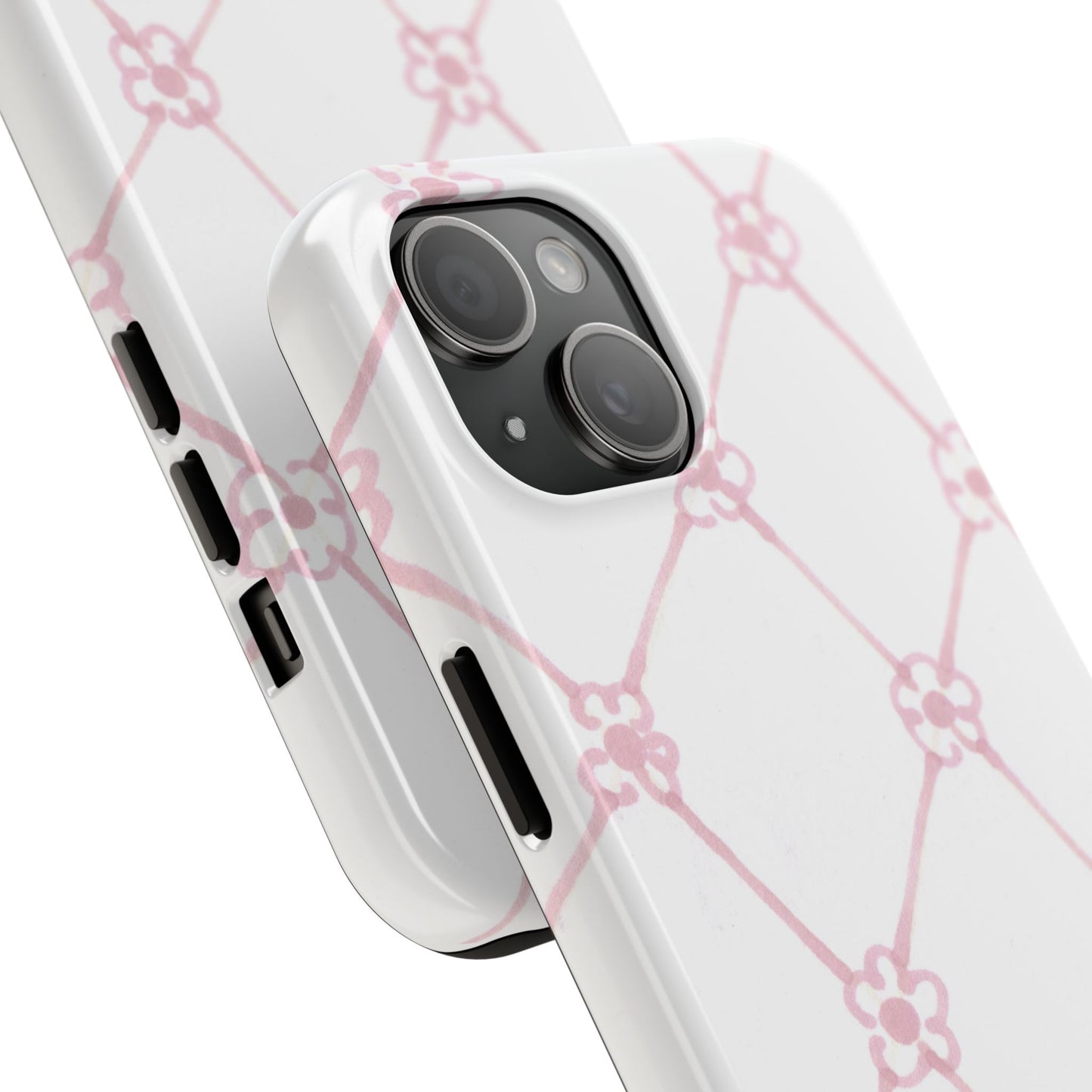 Flower Model Scroll Phone Case