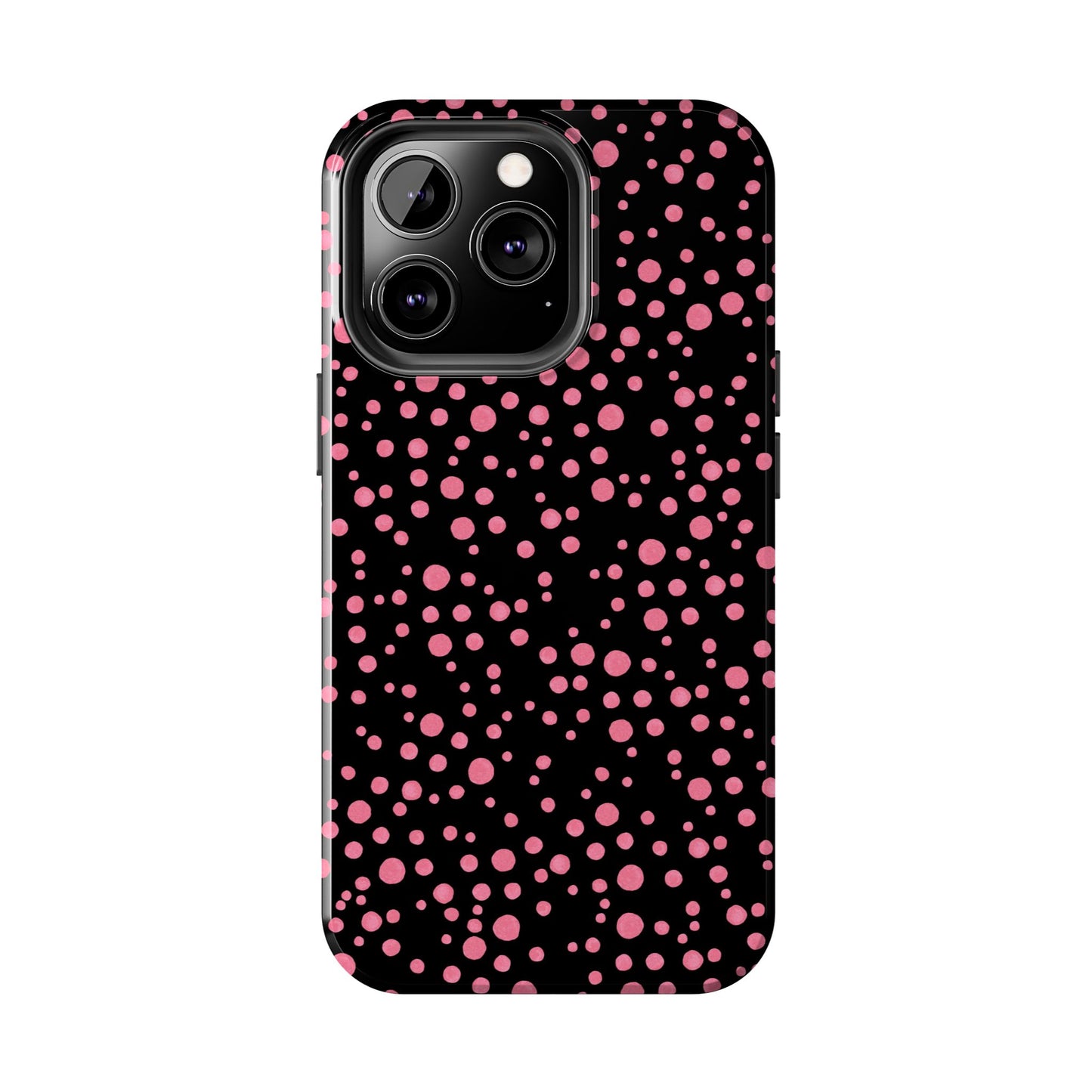 Balloon Dots Black / Pink Phone Case
