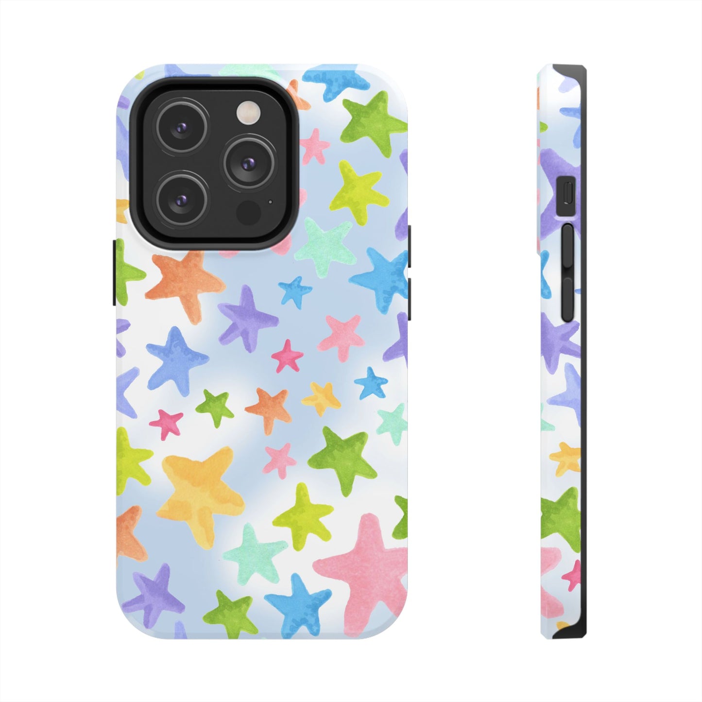Happy Stars Blue Sky Phone Case