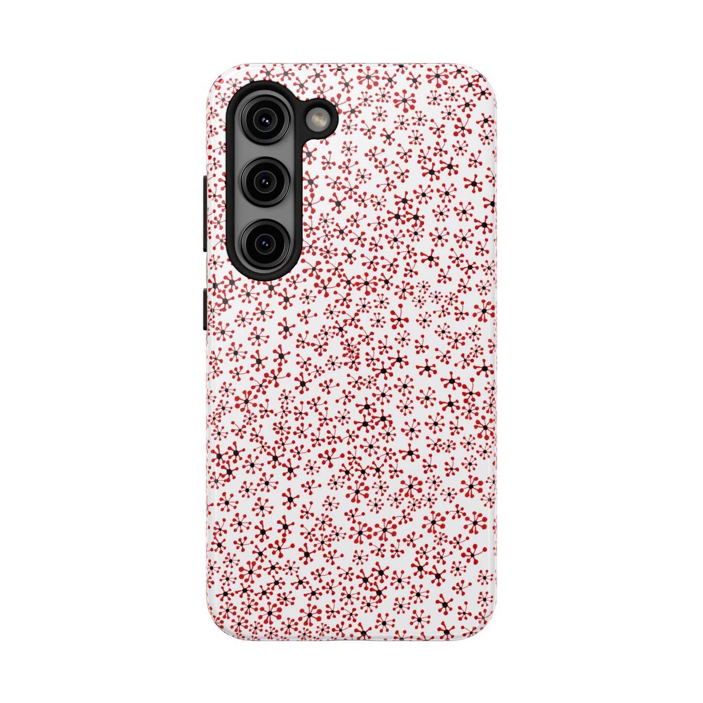 Flock of Red Daisies Phone Case
