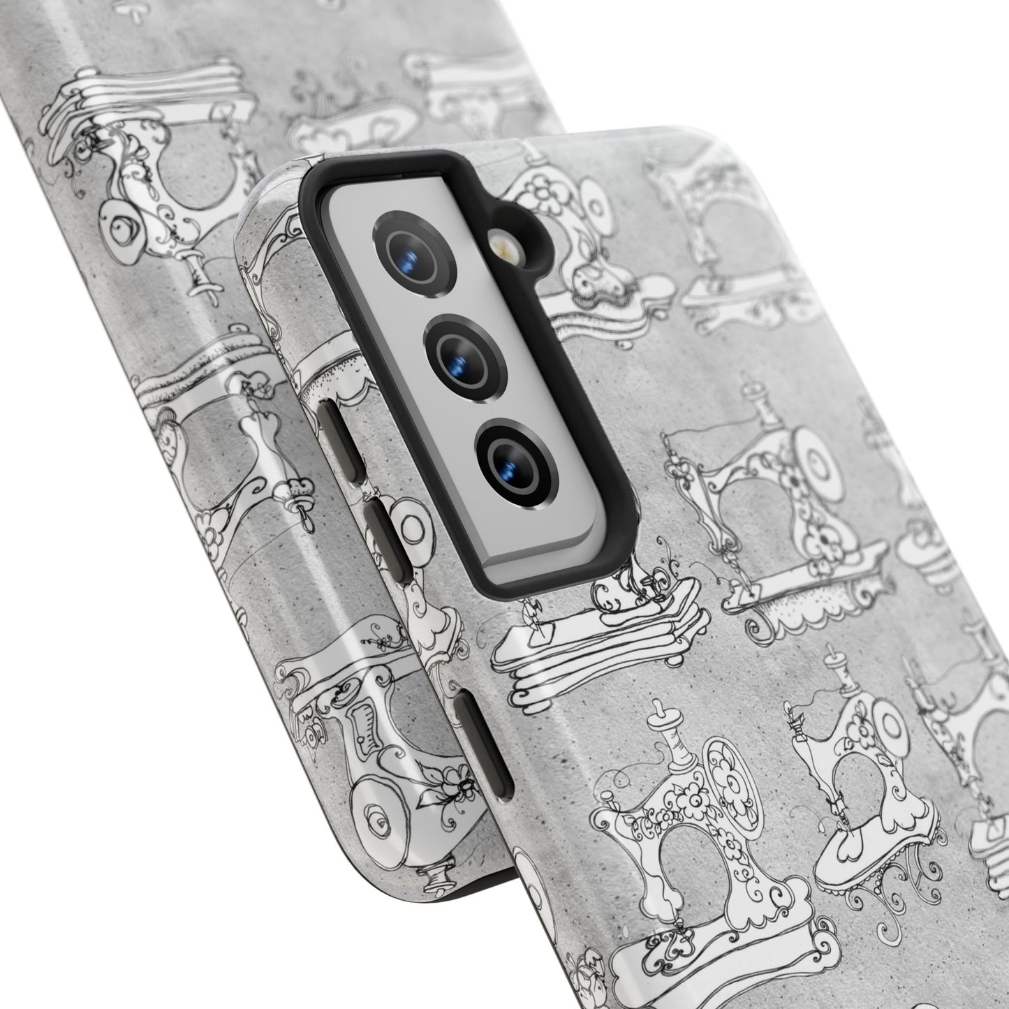 Machination Silver Phone Case