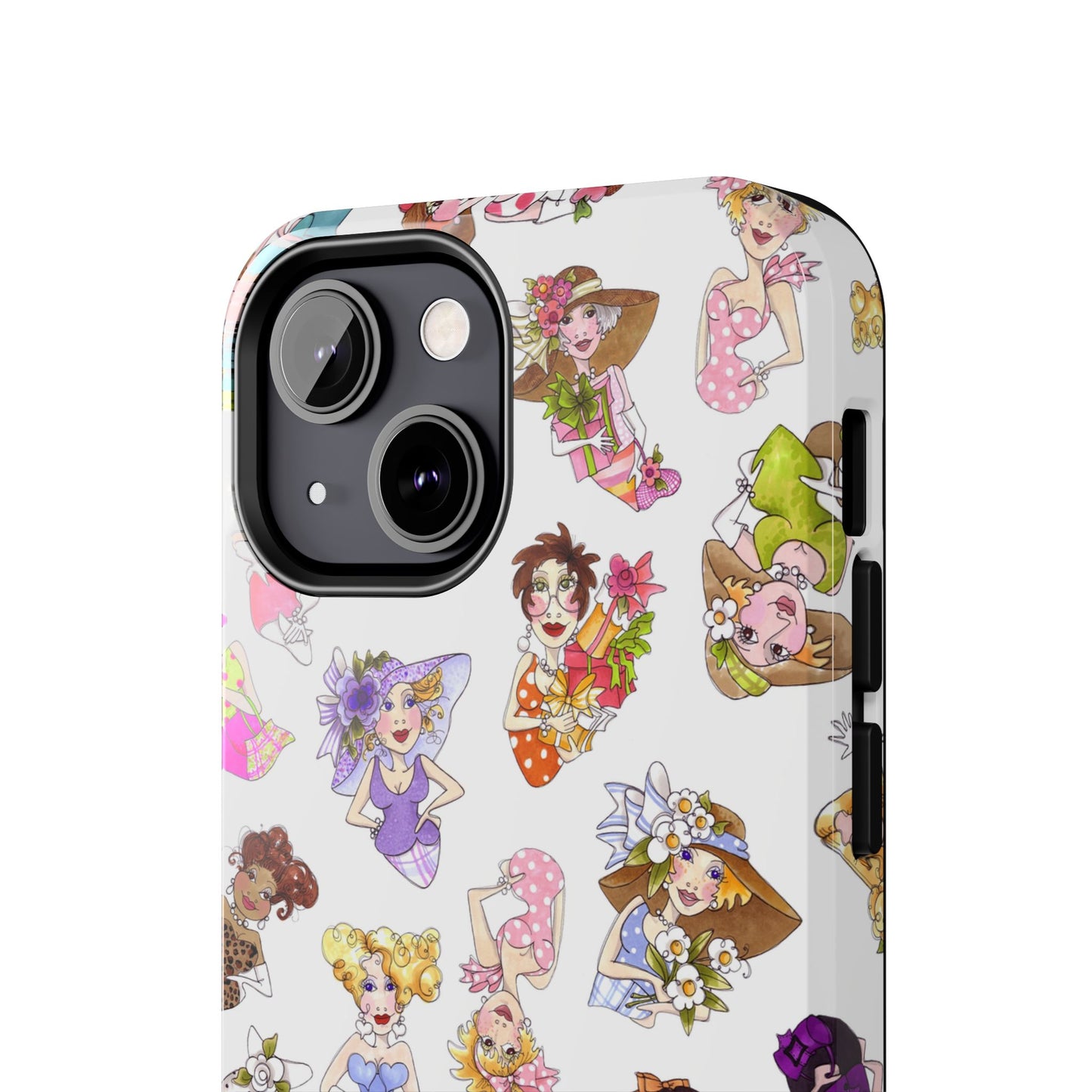 Fast Women Tossed White Phone Case