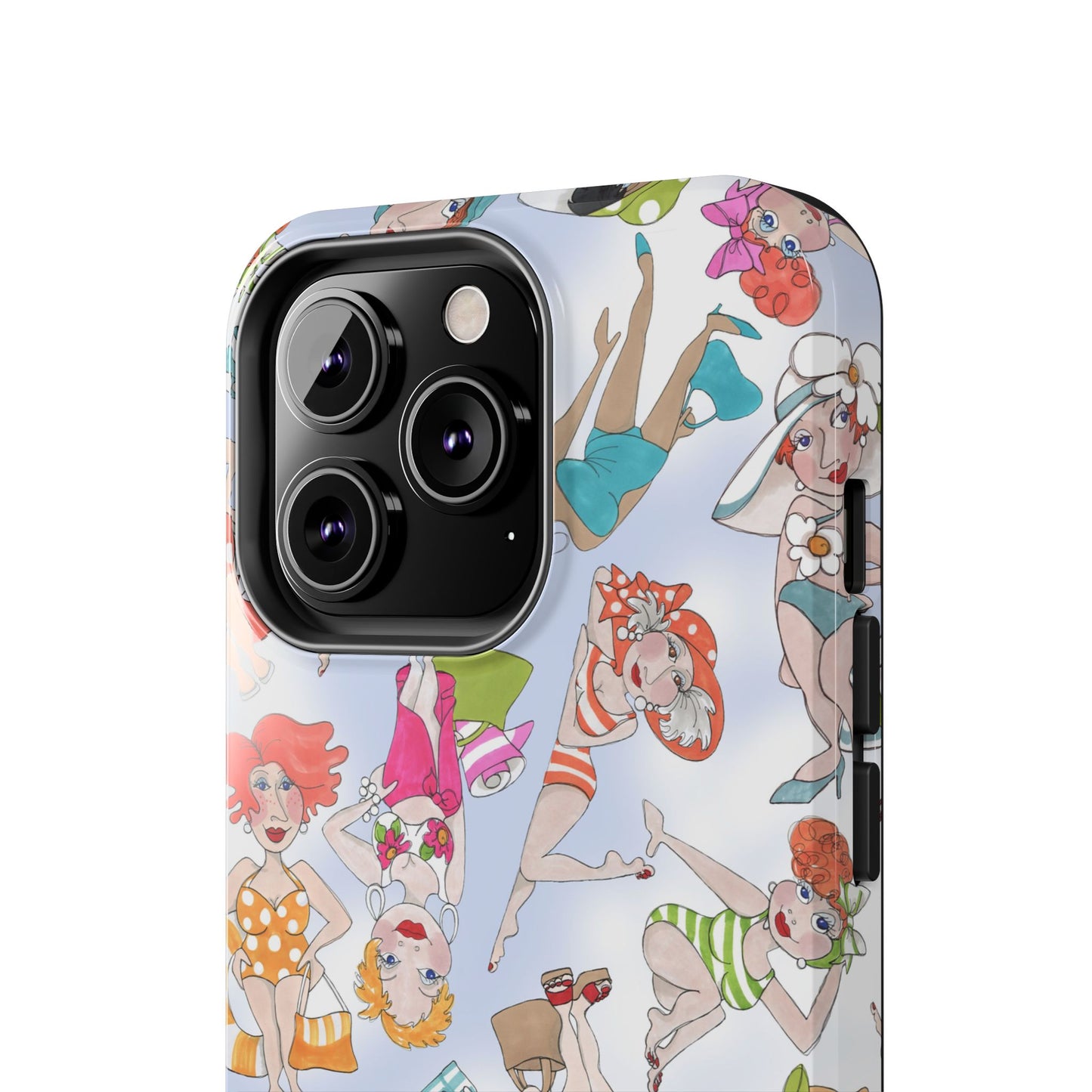 Tossed Fashionistas Phone Case