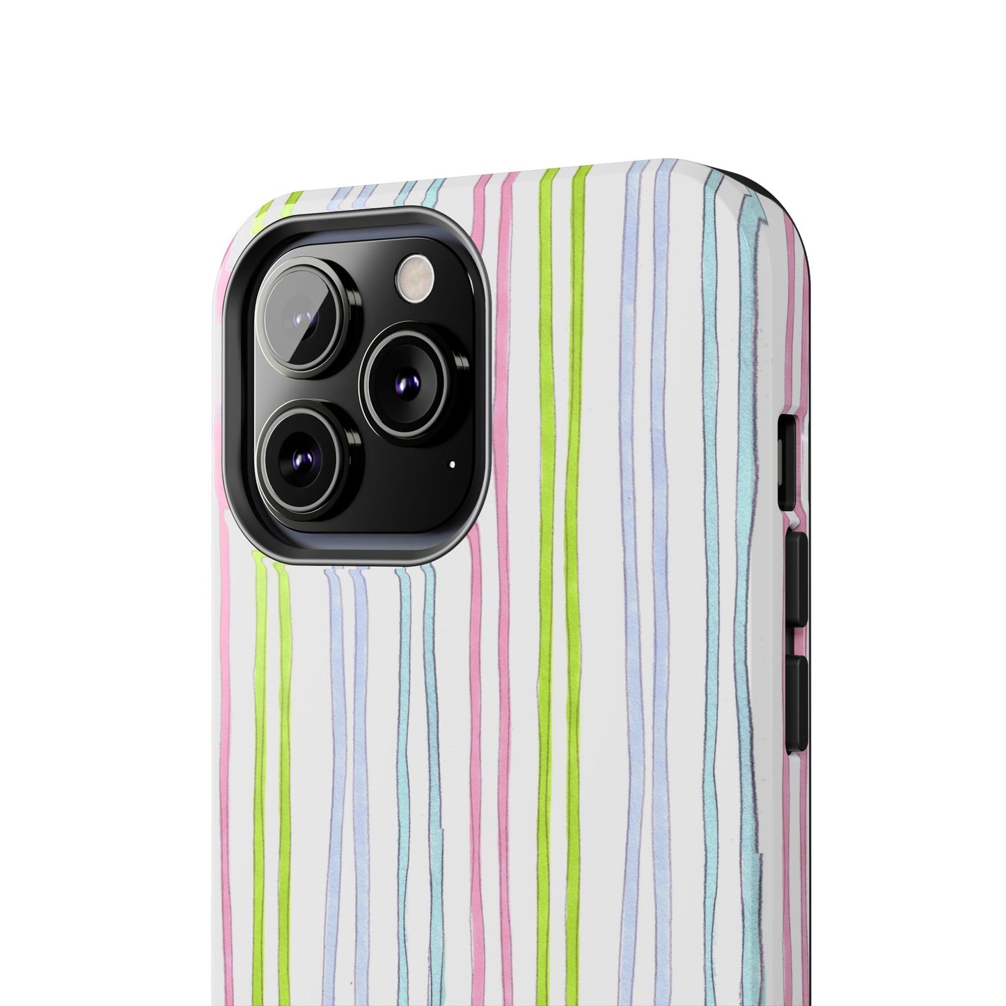 Belle Stripe White Phone Case