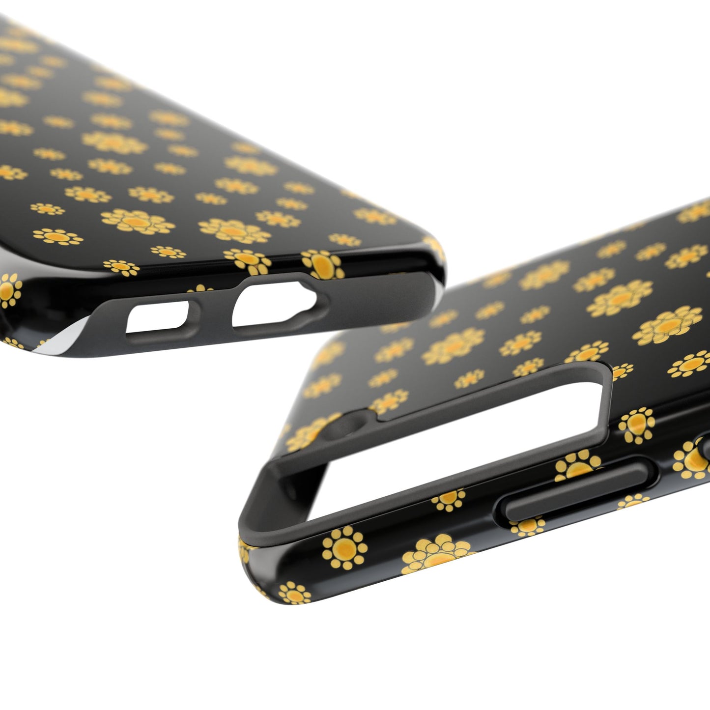 Bandana Dots Black / Yellow Phone Case