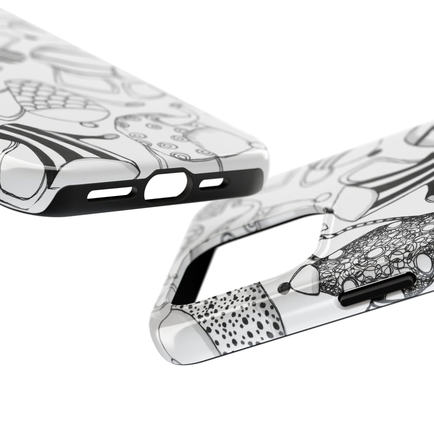 Coffee, Tea Anyone? White Phone Case