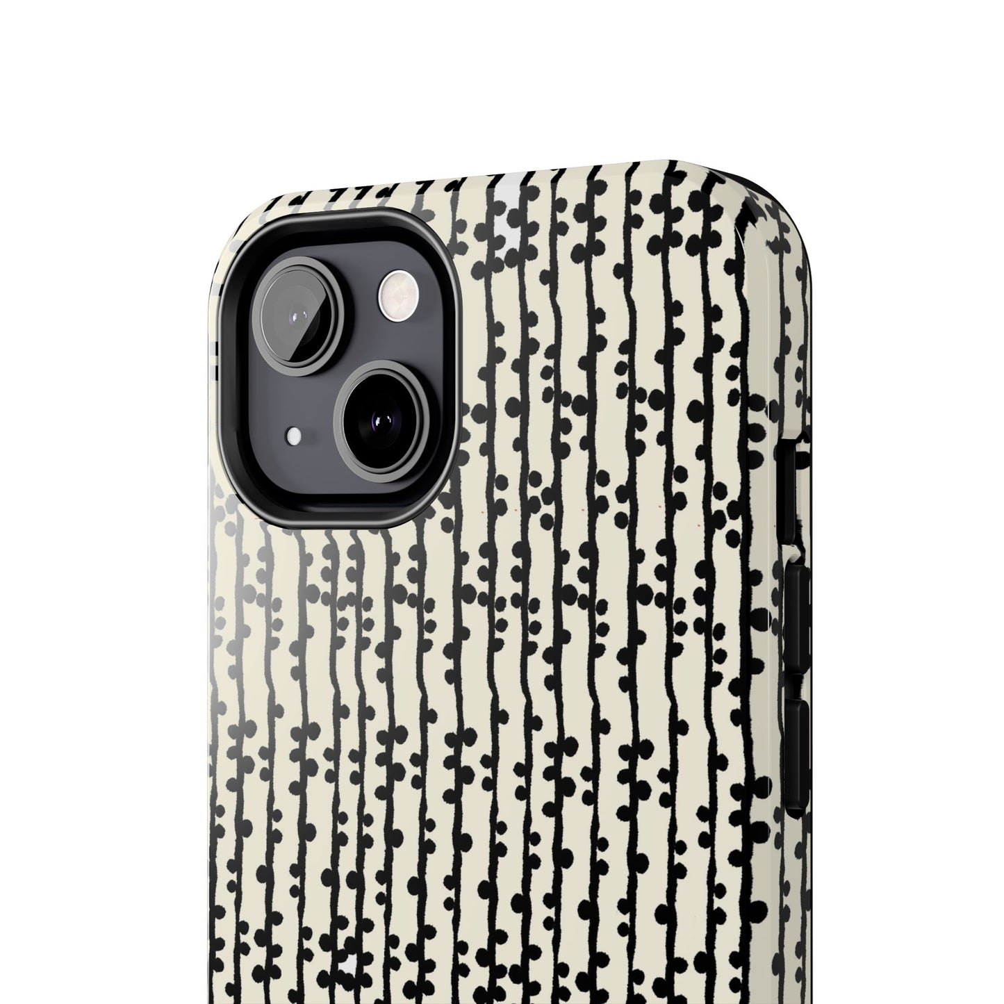 Loopy Stripe Bone Phone Case