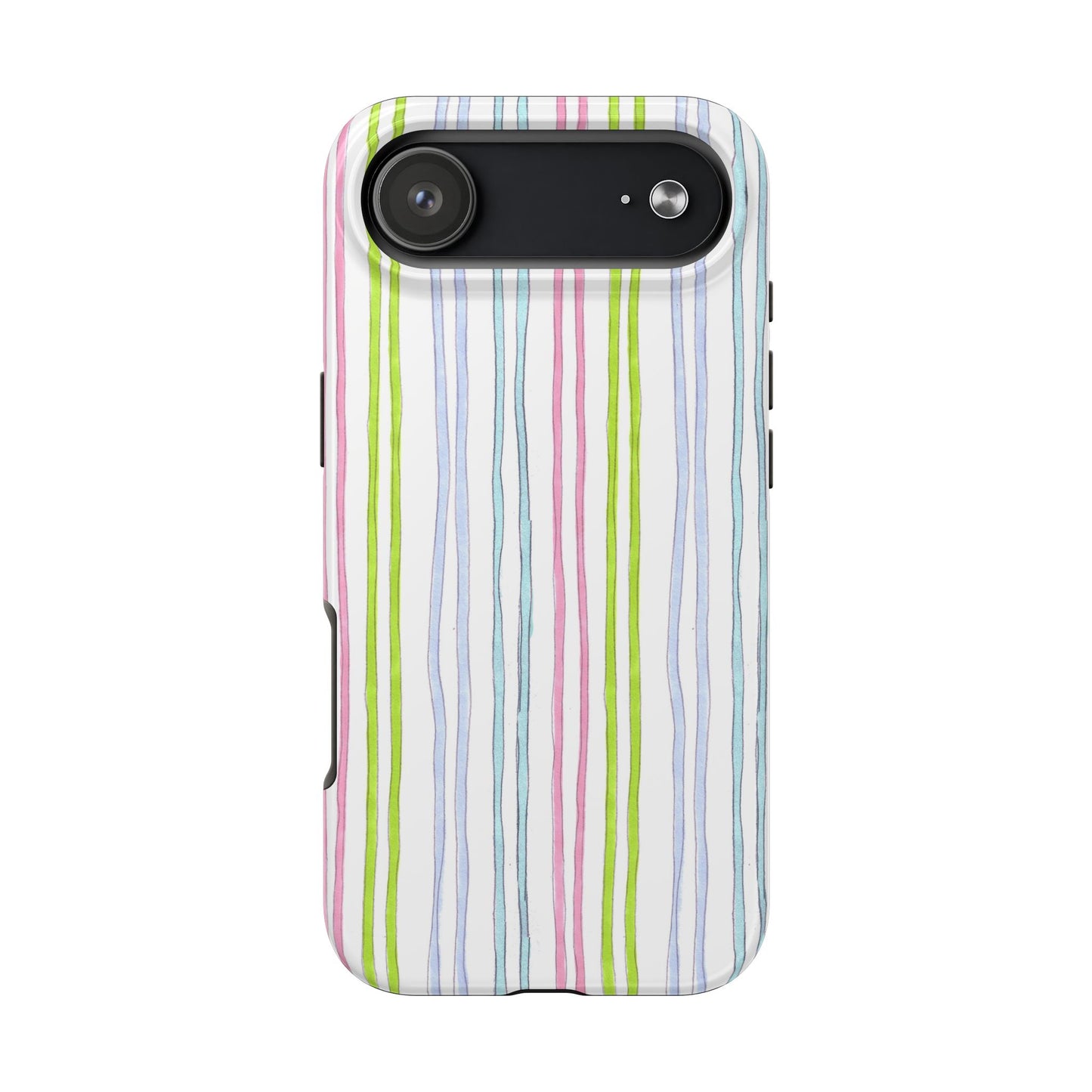 Belle Stripe White Phone Case
