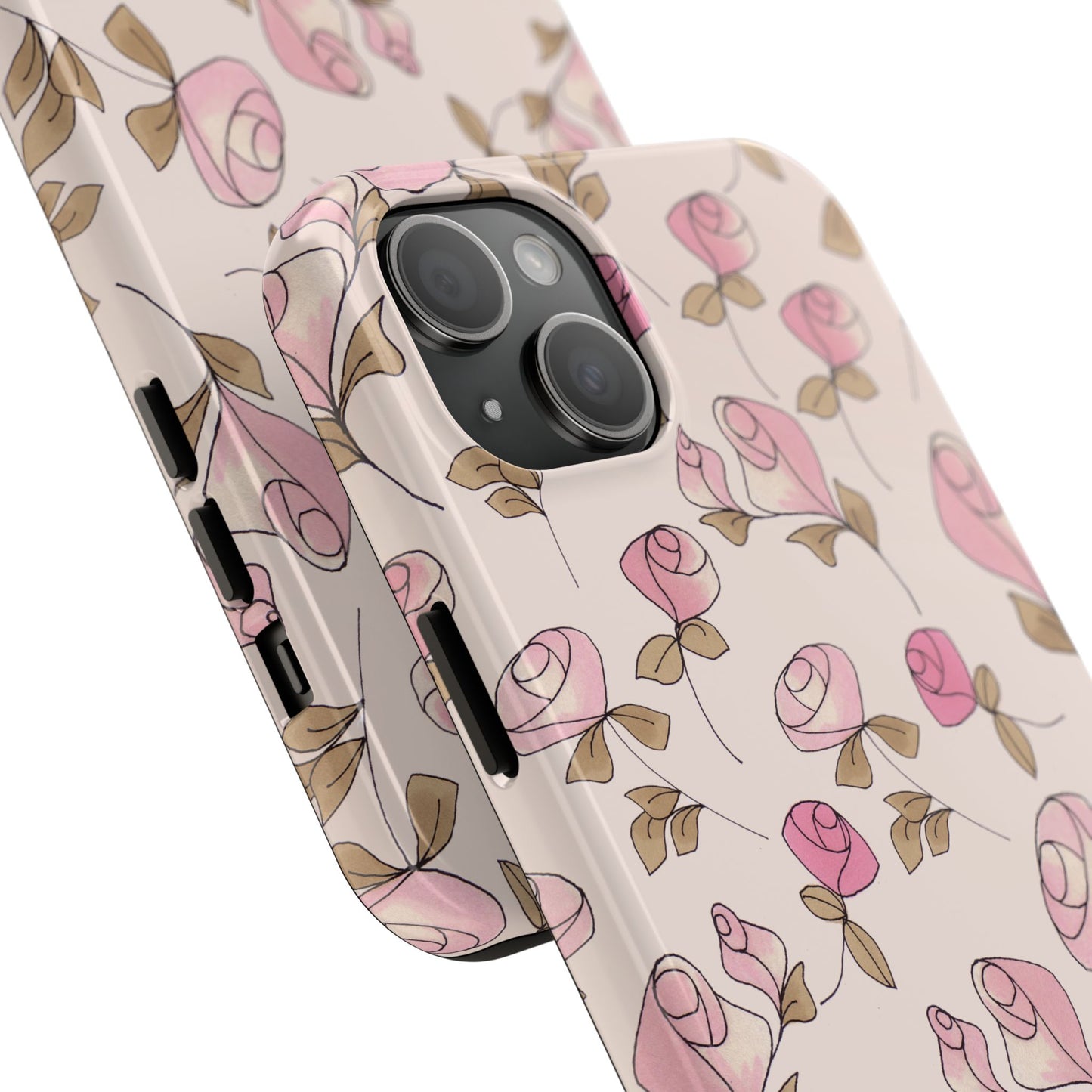 Simply Roses Pink Phone Case