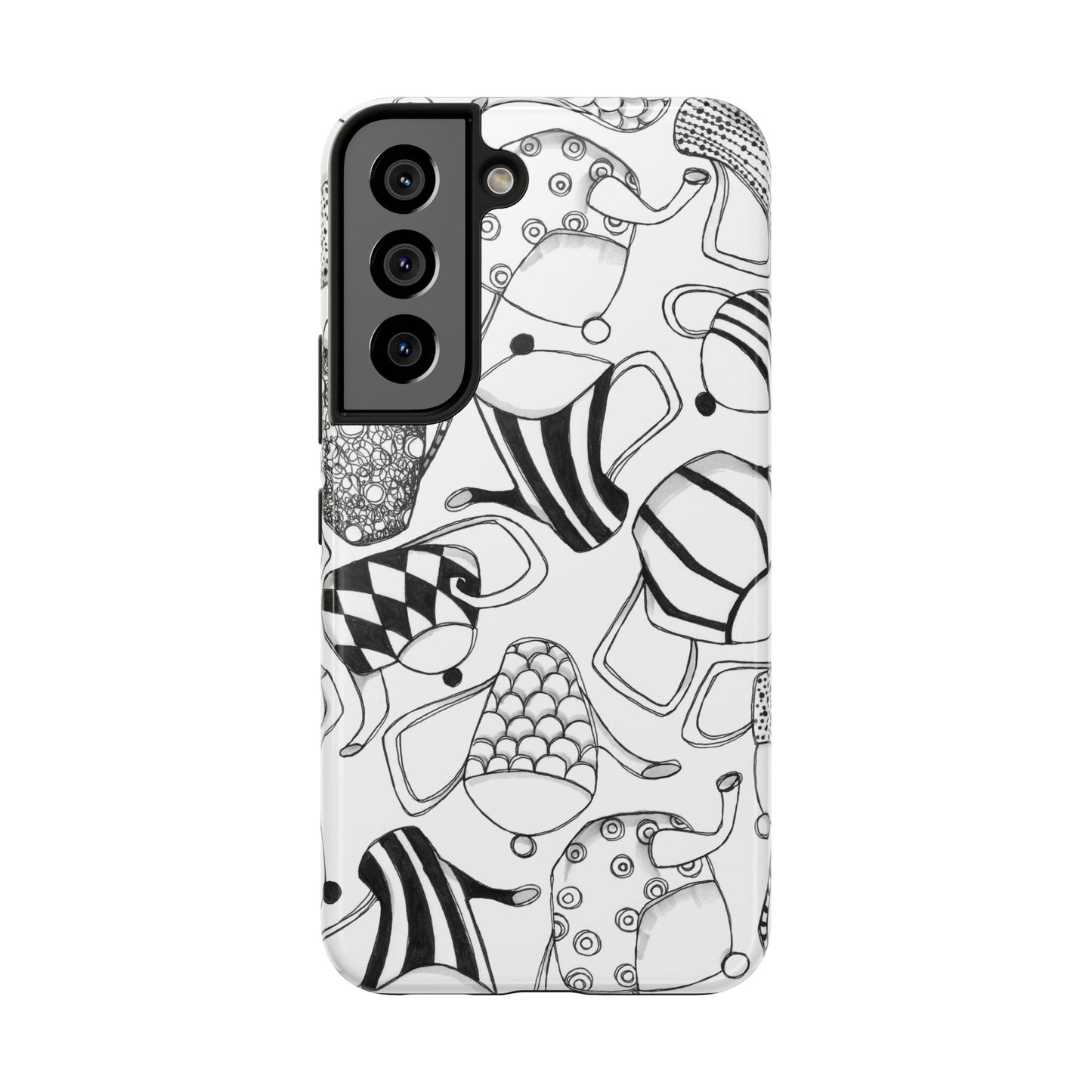 Coffee, Tea Anyone? White Phone Case