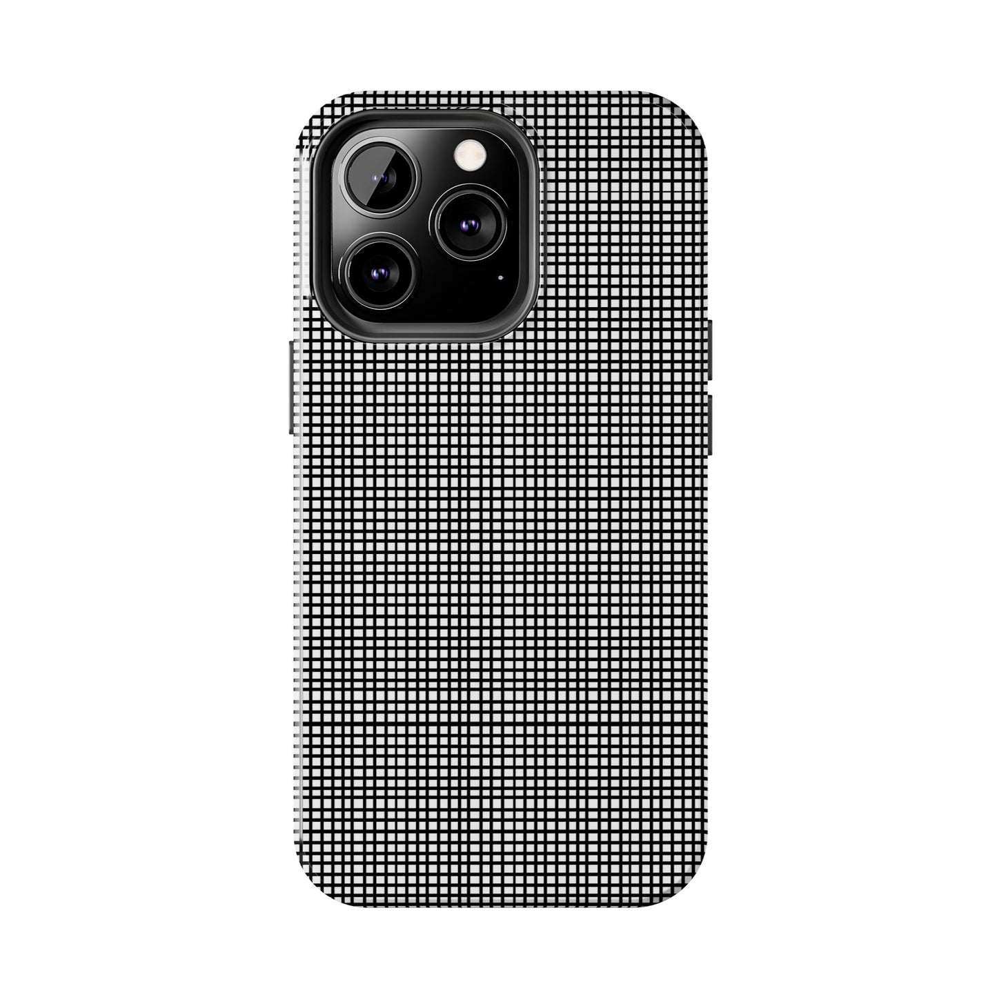 Window Pane White / Black Phone Case