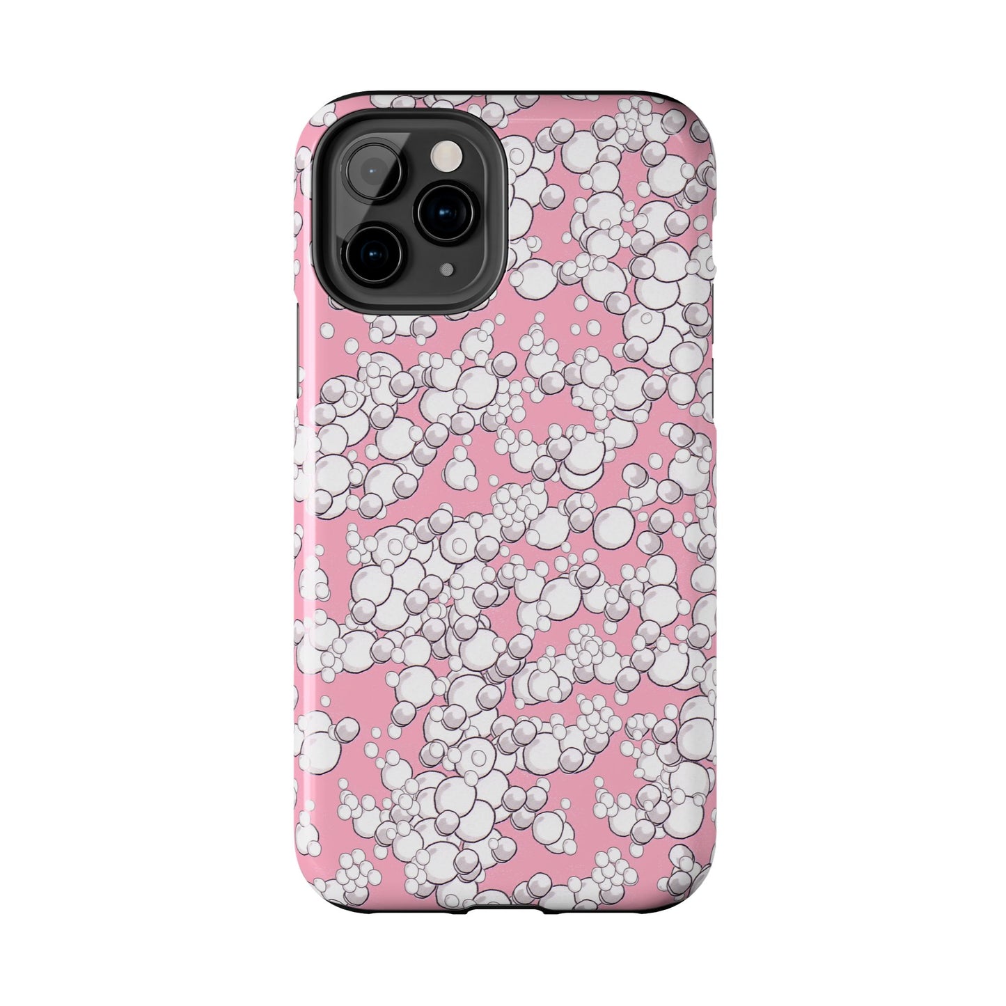 Bubble Dots Pink Phone Case