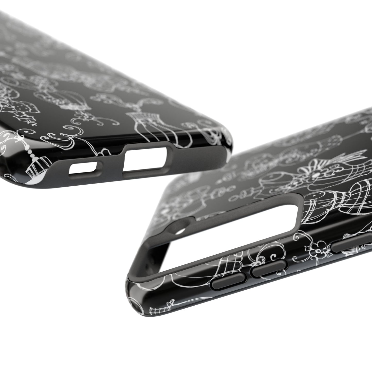 Mannequinique Black / White Phone Case