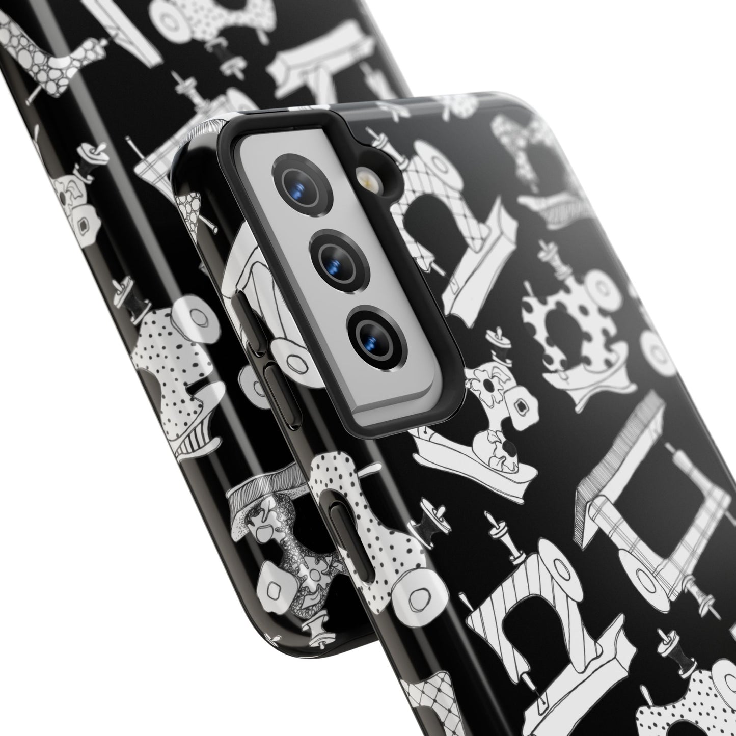 Sew Essential Black Phone Case