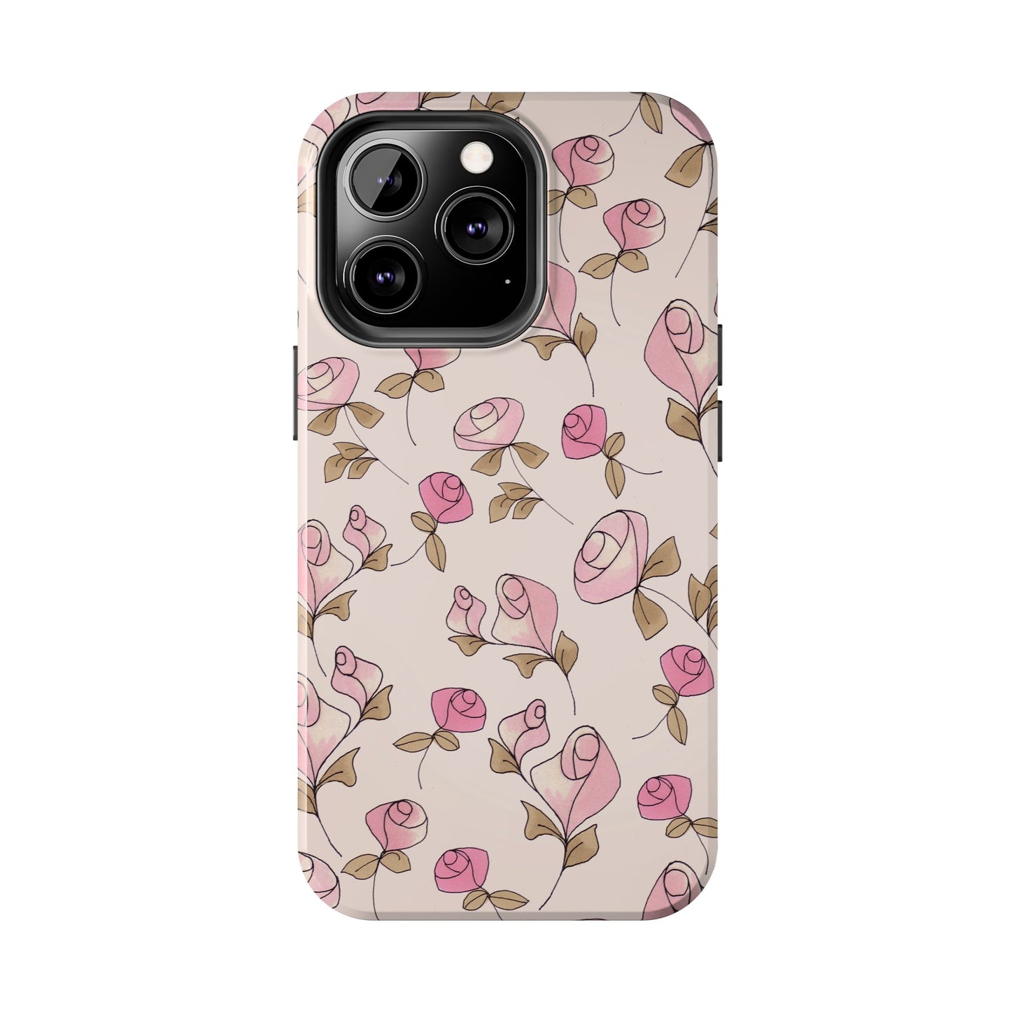 Simply Roses Pink Phone Case