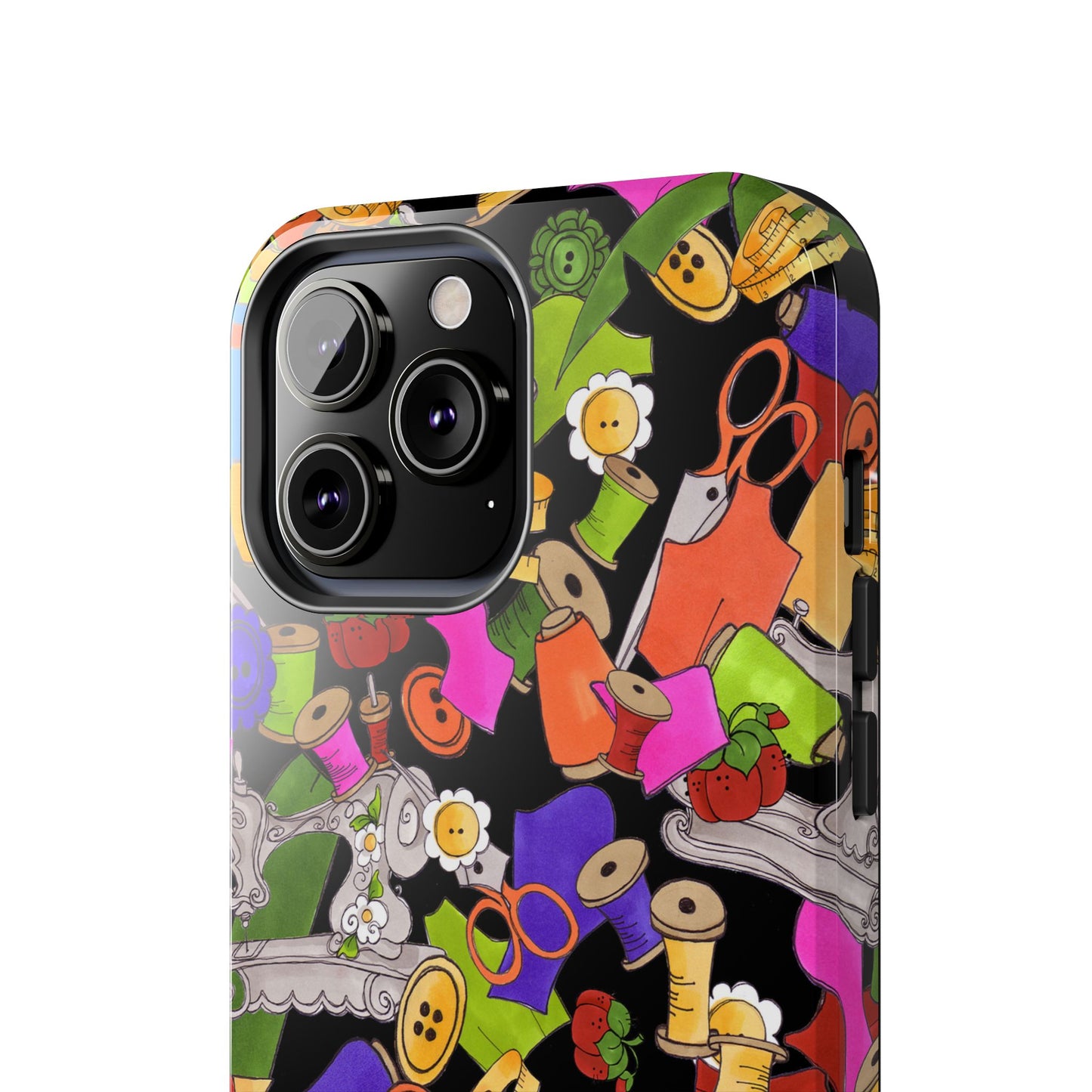 Kaleidasew Black Phone Case