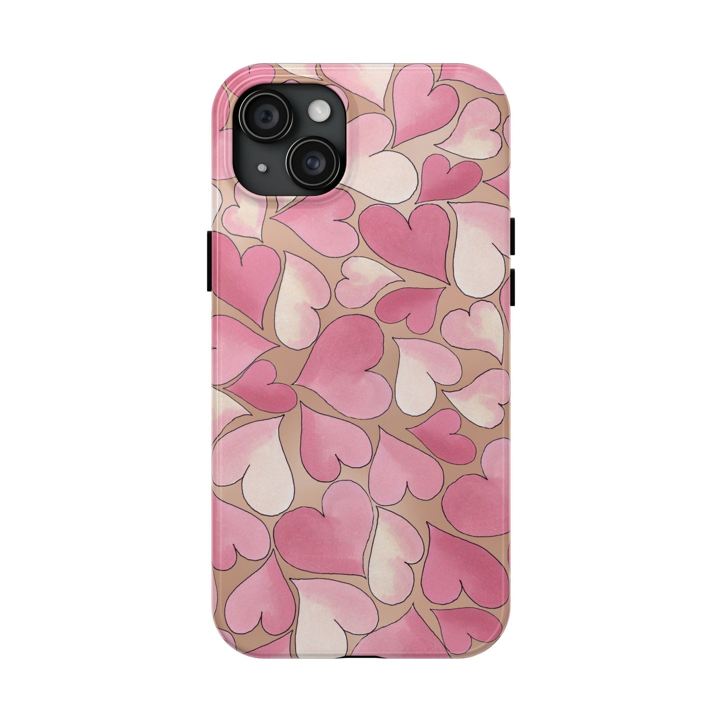 Hearts Malt Phone Case