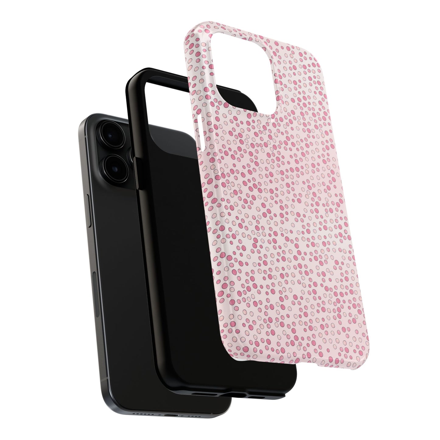 Water Spot Pink / Pink Phone Case
