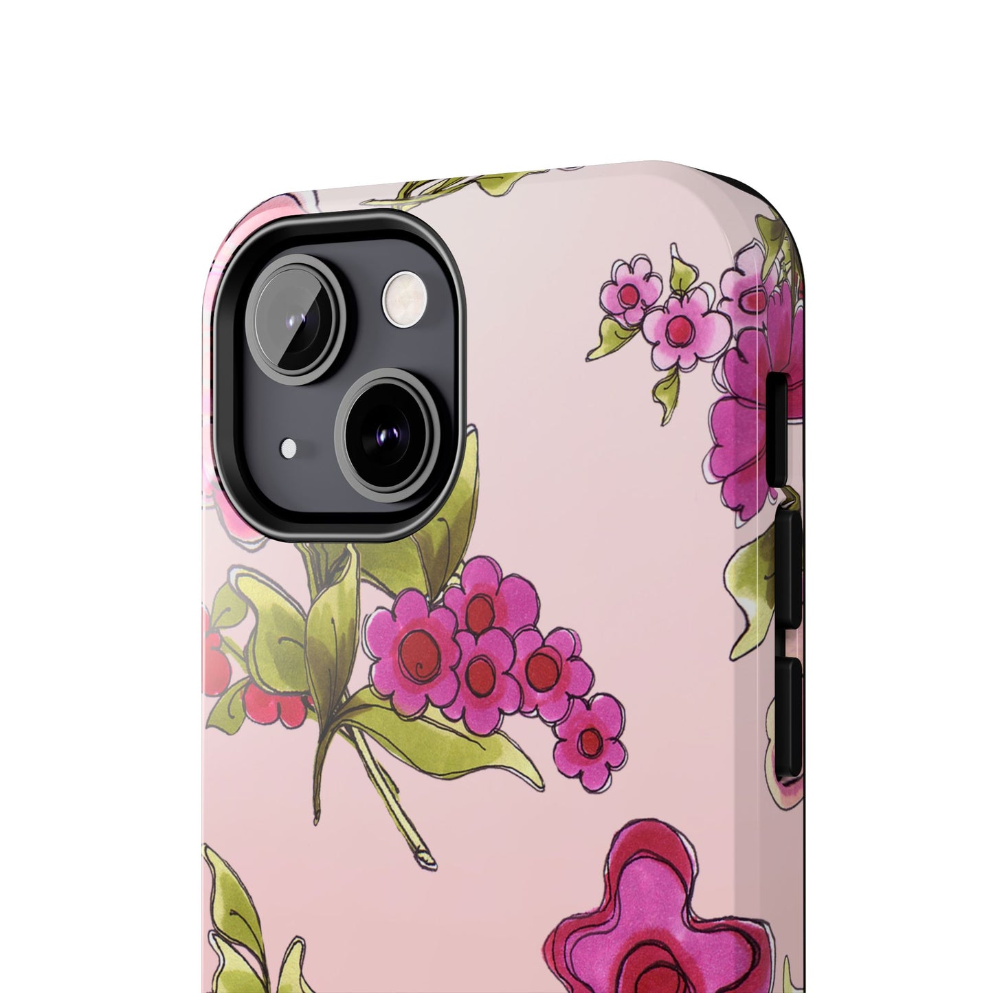 Jumbo Floral Pink Phone Case