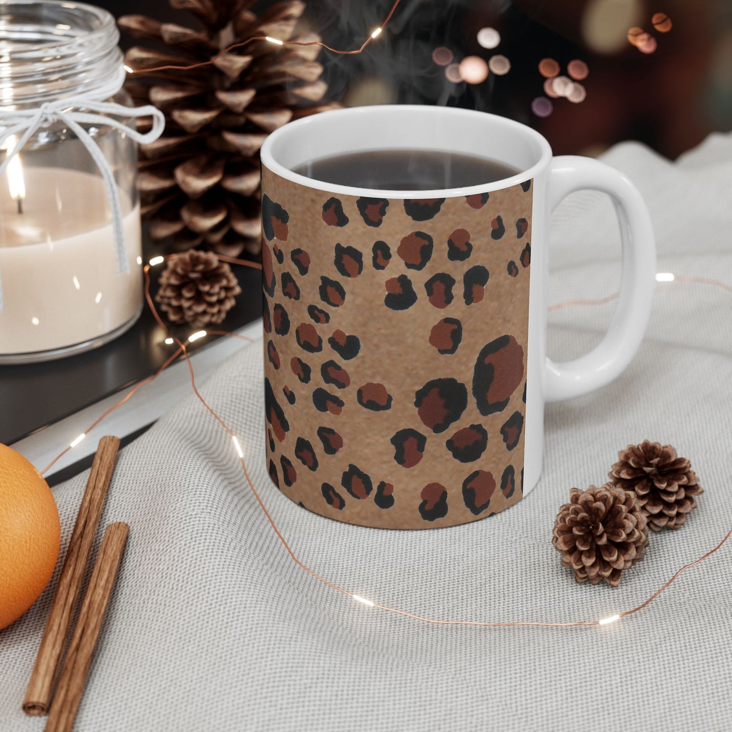 Leopard Caramel Cup