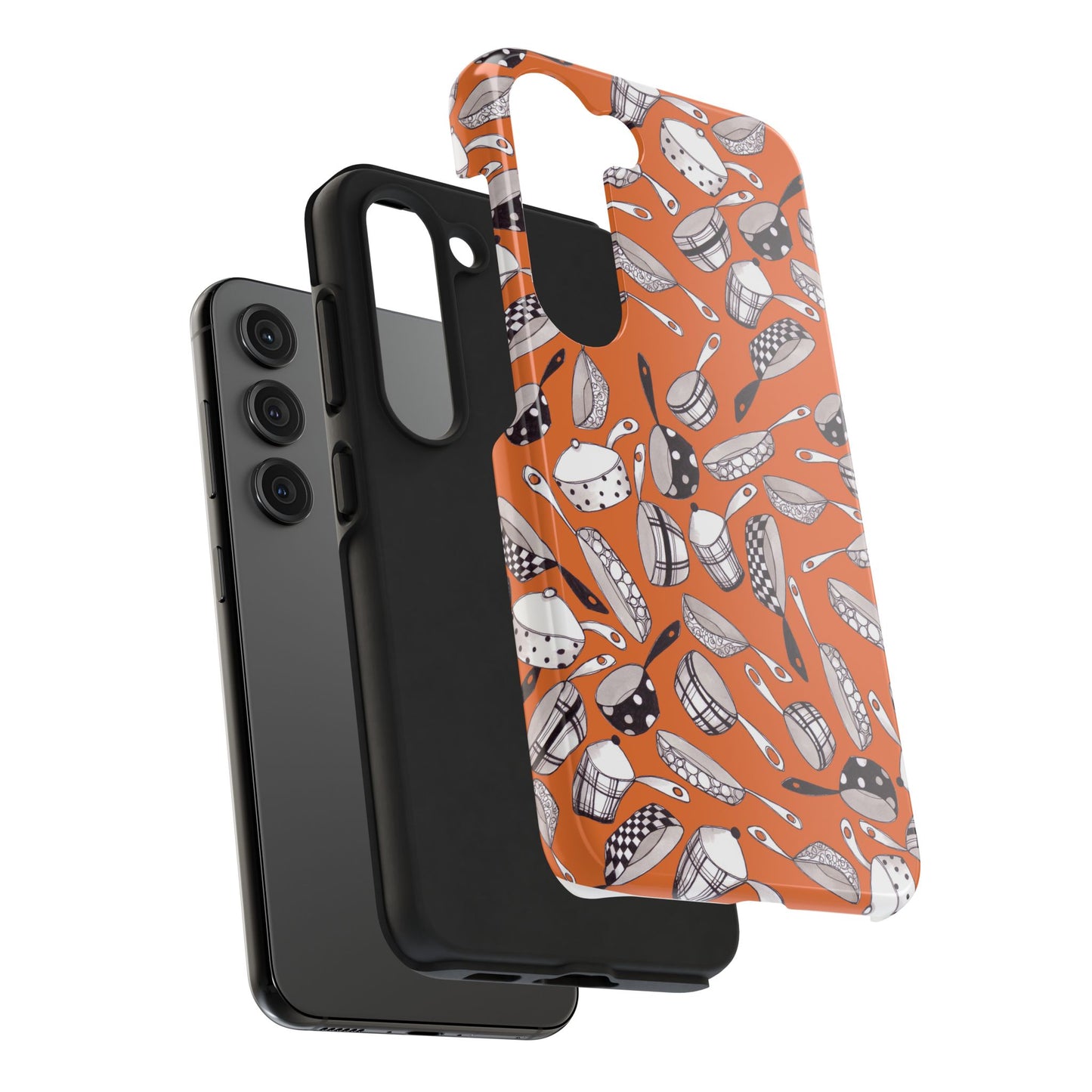 Pots & Pans Flyin' Orange Phone Case