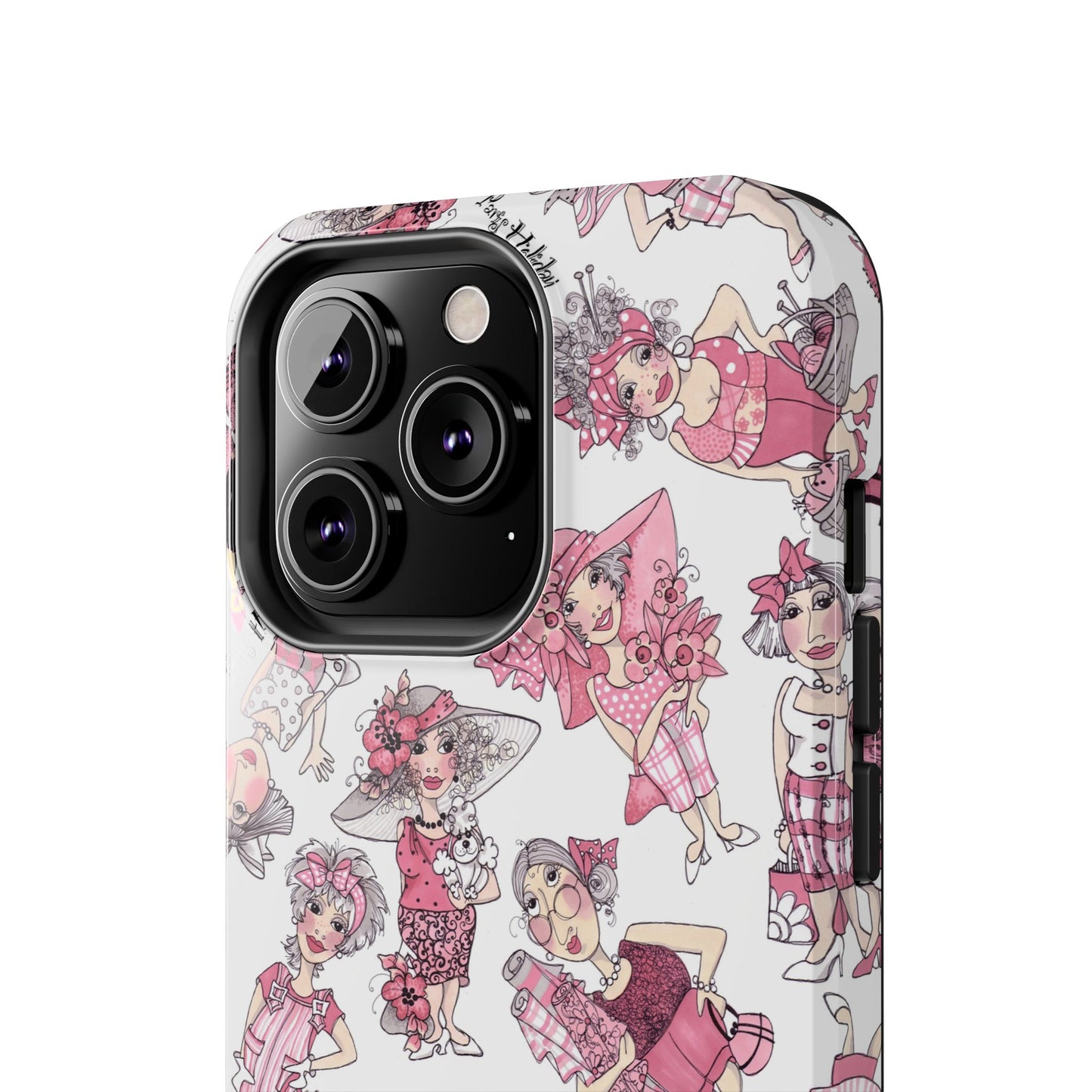 Parisians White Phone Case