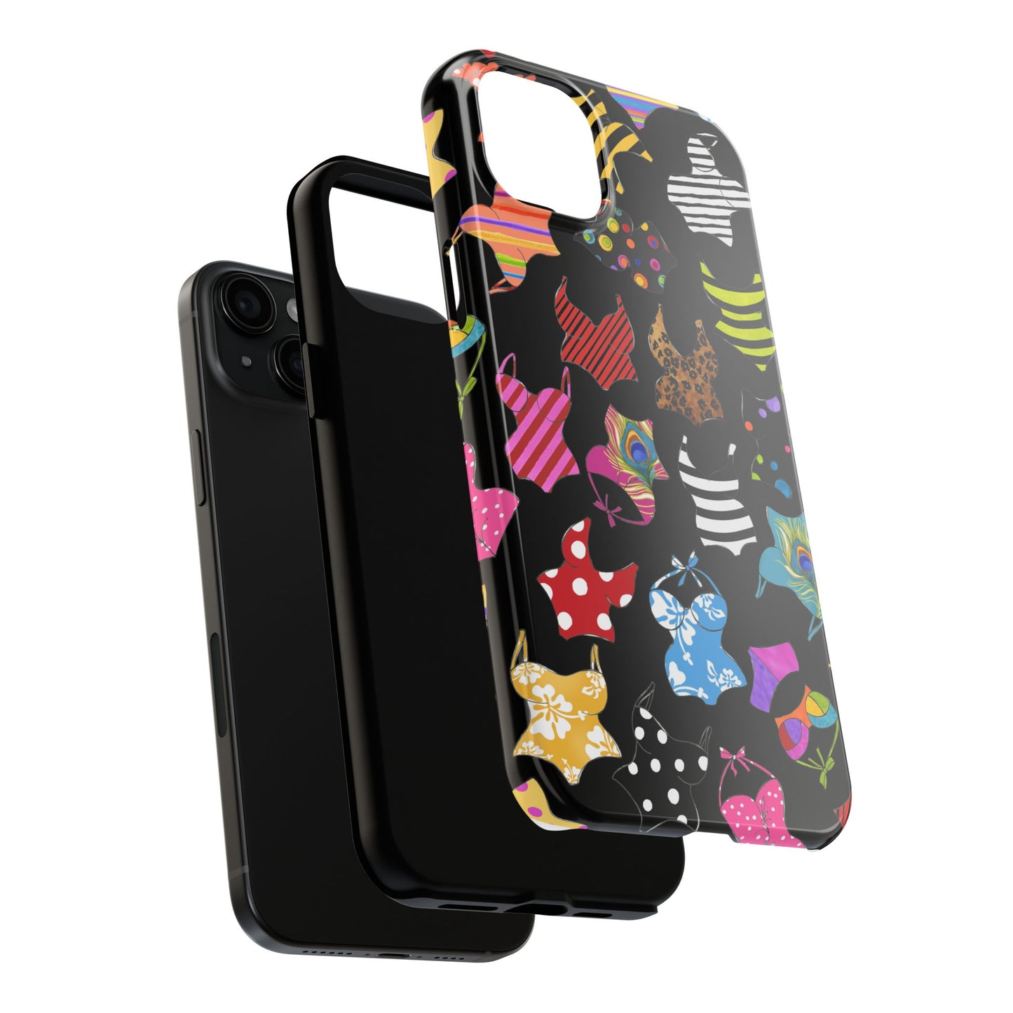 Assorted Suits Black Phone Case