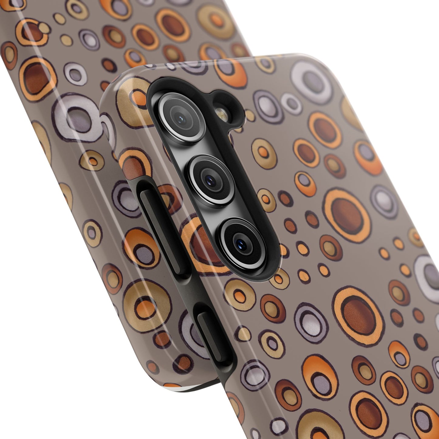 Doggy Dots Gray Phone Case