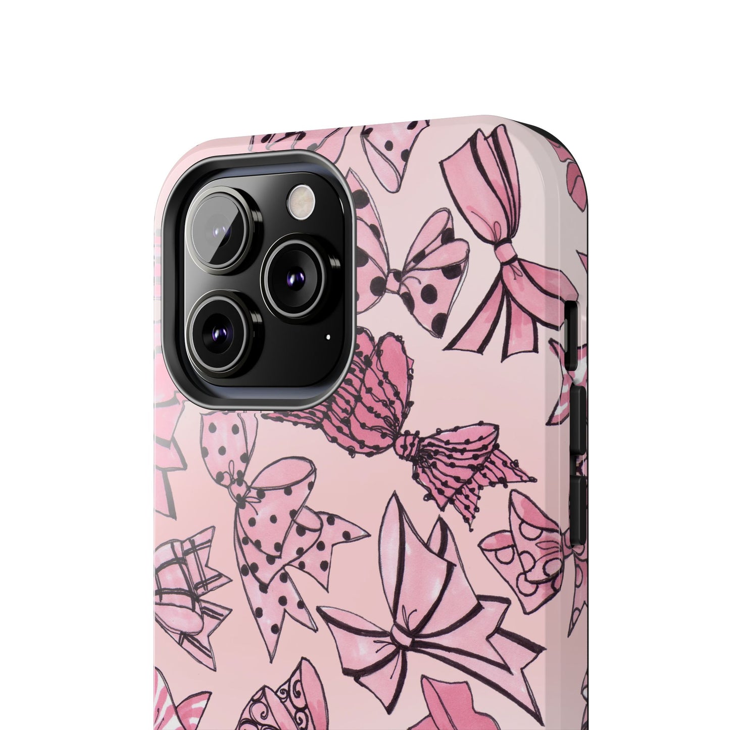 Blushing Bows Pink Sky Phone Case