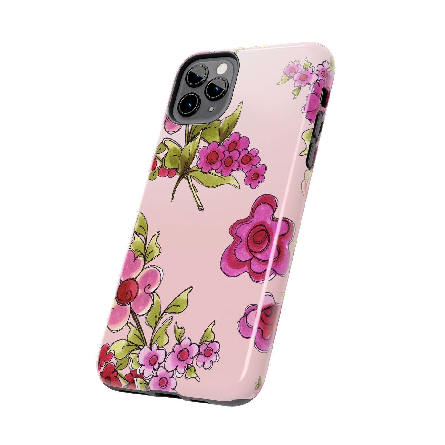 Jumbo Floral Pink Phone Case