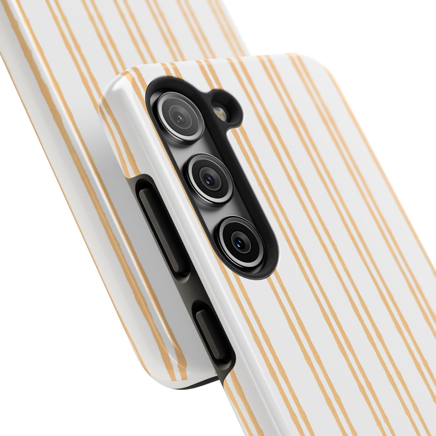 Double Stripe Yellow Phone Case