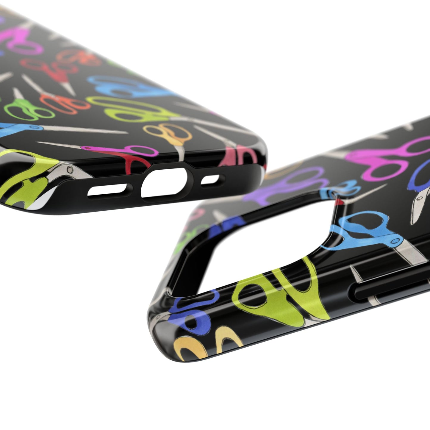 Shear Fun Black Phone Case