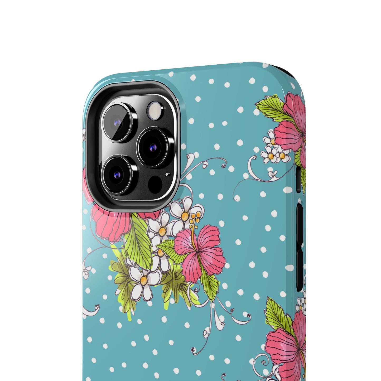 Lady Luau Turquoise Phone Case