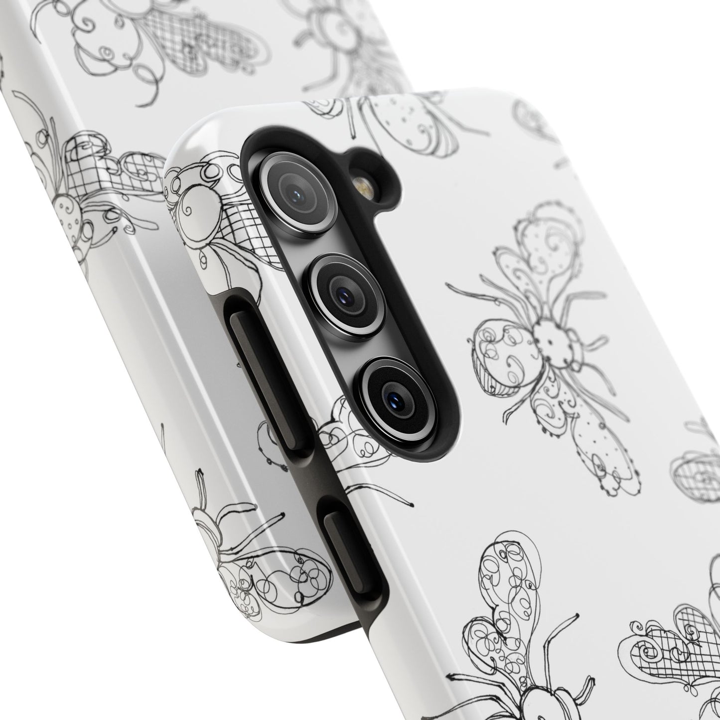 Busy Bees White Phone Case