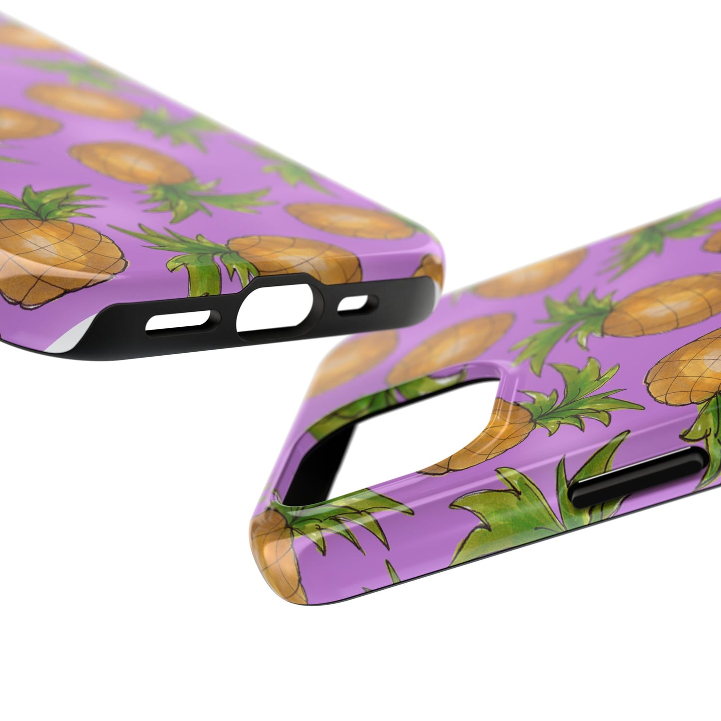 Pineapple Toss Lilac Phone Case