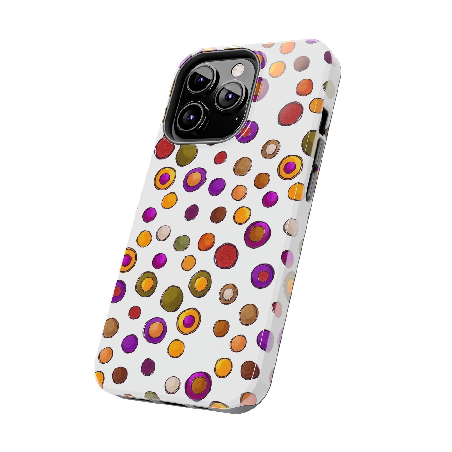 Sesame Dot White Phone Case